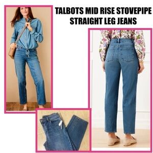 TALBOTS STOVEPIPE JEANS